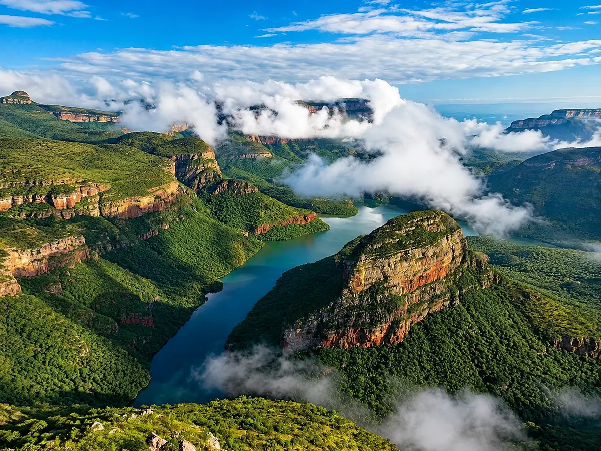 Scenic mountain roads around Sabie