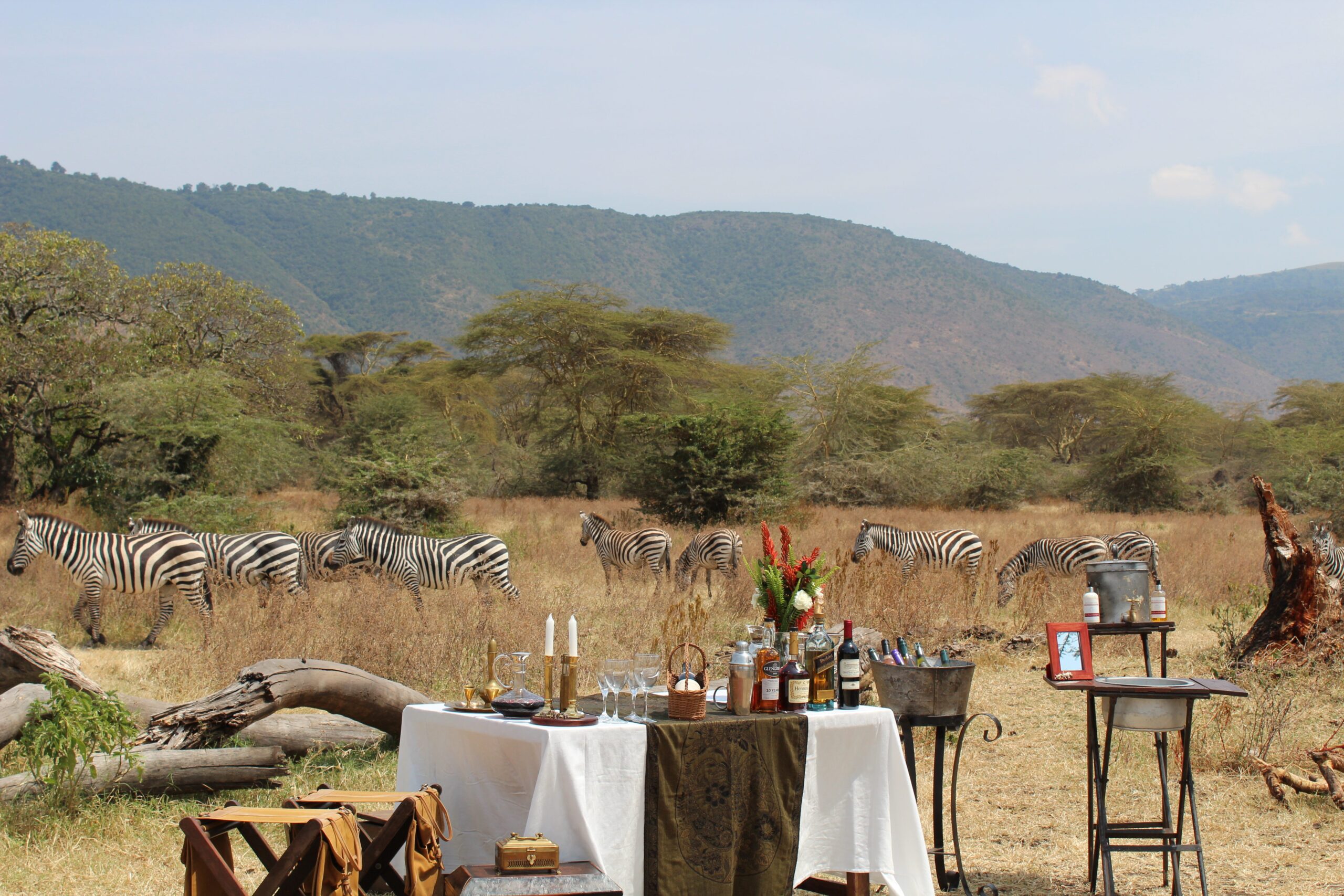 Bush dining and safari meals around Kruger